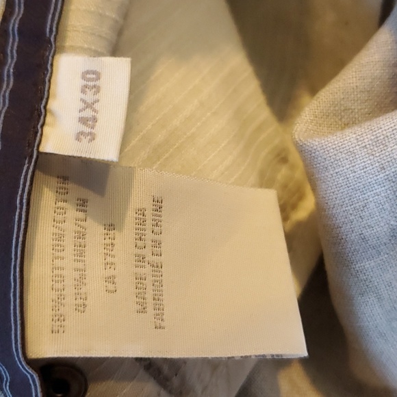 Mens PerryvEllis Linen blend pants. - Picture 6 of 6